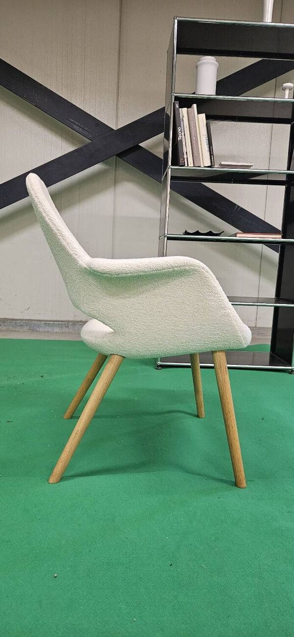 Fauteuil Lounge Boucle Charles Eames Organic par Vitra