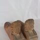 Andirons terracotta