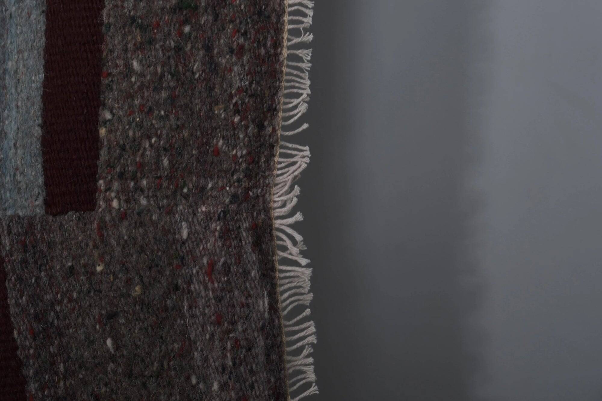 Vintage Turkish kilim, handwoven, 292x300 cm.