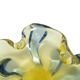 Mid-century modern bowl, glass, by H. Machanowska, Czechoslovakia, 1960s.