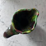 Flamed glaze pitcher