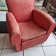 Ancien fauteuil club moustache