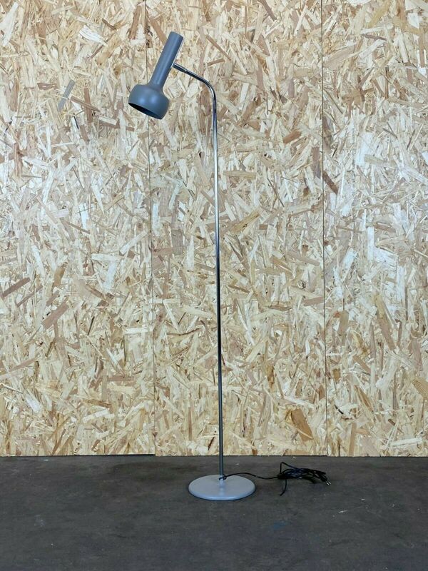 Lampe de sol en métal espace âge