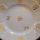 6 Sarreguemines dessert plates, Fleurs de France design. 1950s