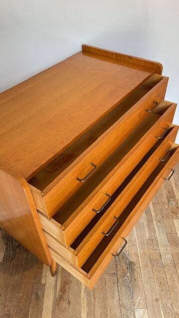 COMMODE Pieds Compas VINTAGE