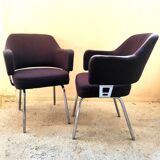 Paire de fauteuils design
