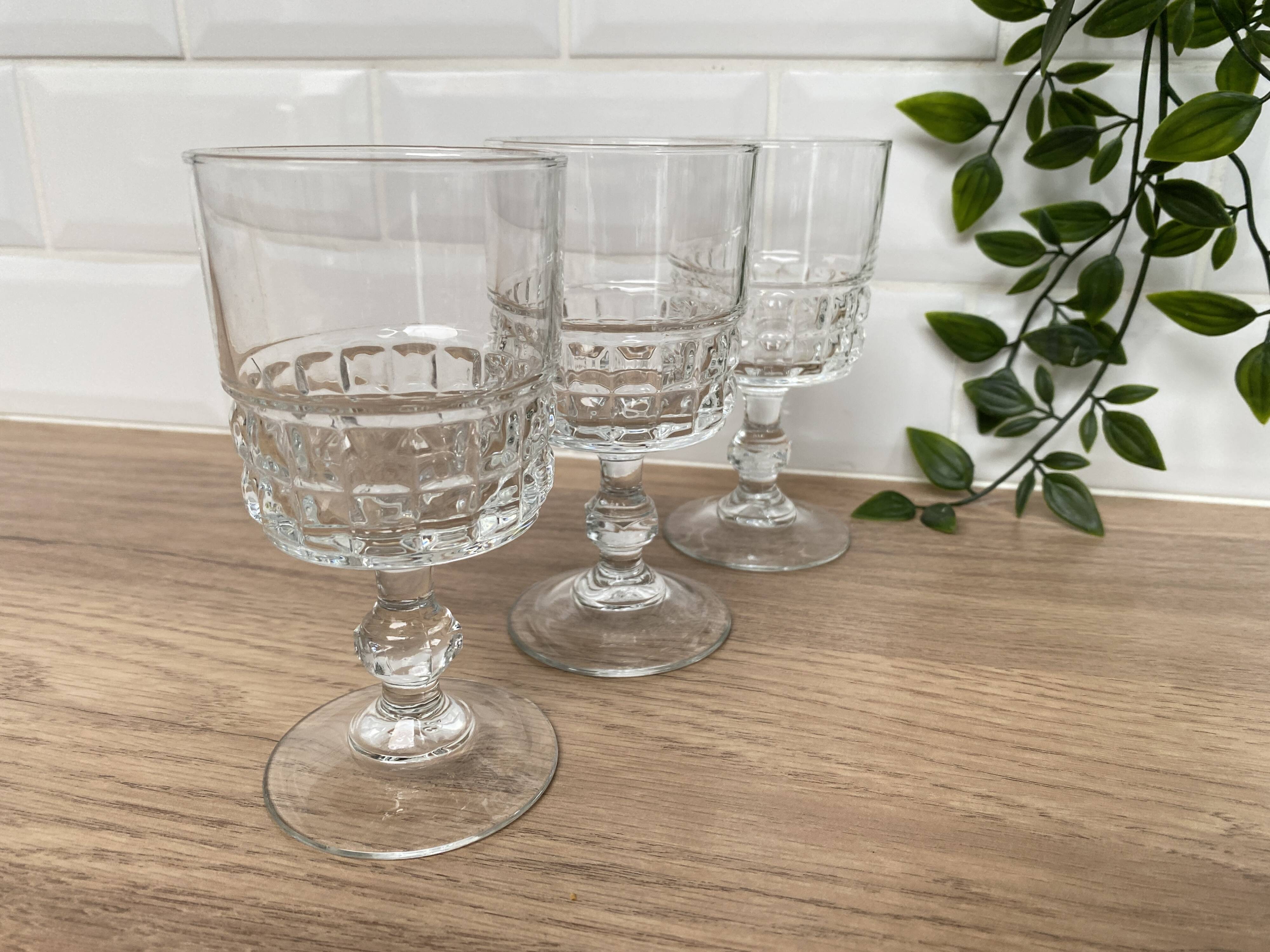 Set de 3 verres à vin rouge Luminarc Quadrille