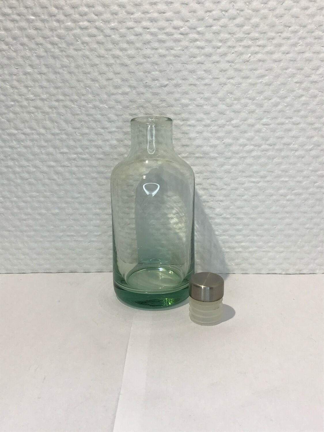 Old bottle and its cork stopper.
