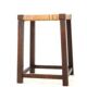 Wooden Stool - japandi style -vintage - mid century