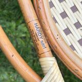 4 rattan and scoubidou Hardy chairs