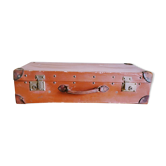Old suitcase wood and leather