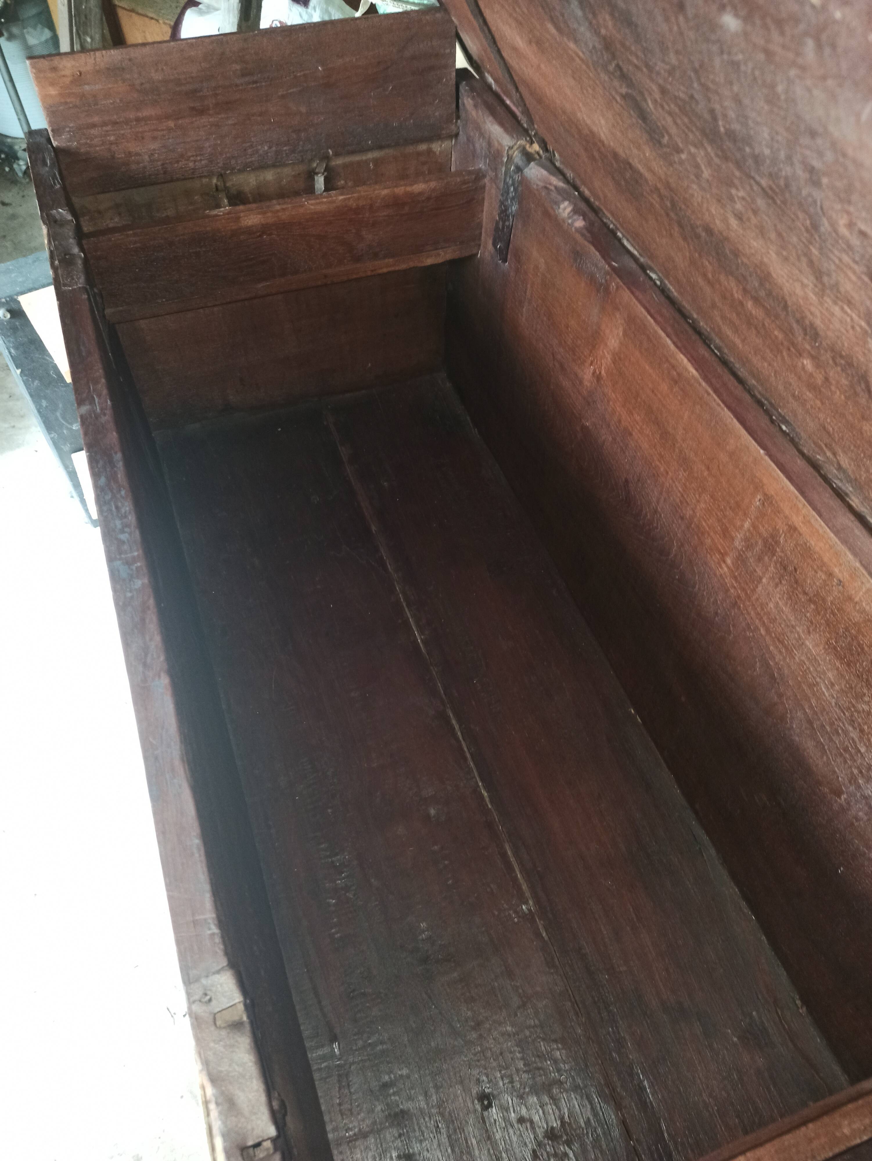 Massive teak balinese wedding box