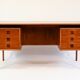 Vintage Danish teak office by Arne Vodder