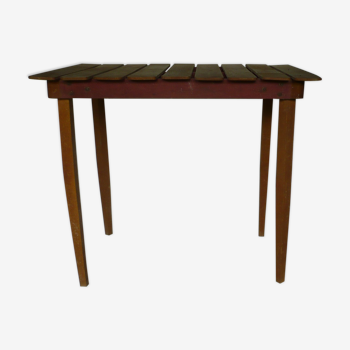 Wooden table, side table, picnic, removable legs