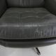 Midcentury Swivel Rocking Armchair, Peem, Finland, 1970s