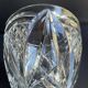 Large stamped Baccarat vase