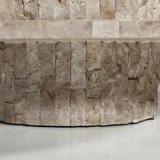 Mactan stone coffee table by Magnussen Ponte, 1980s