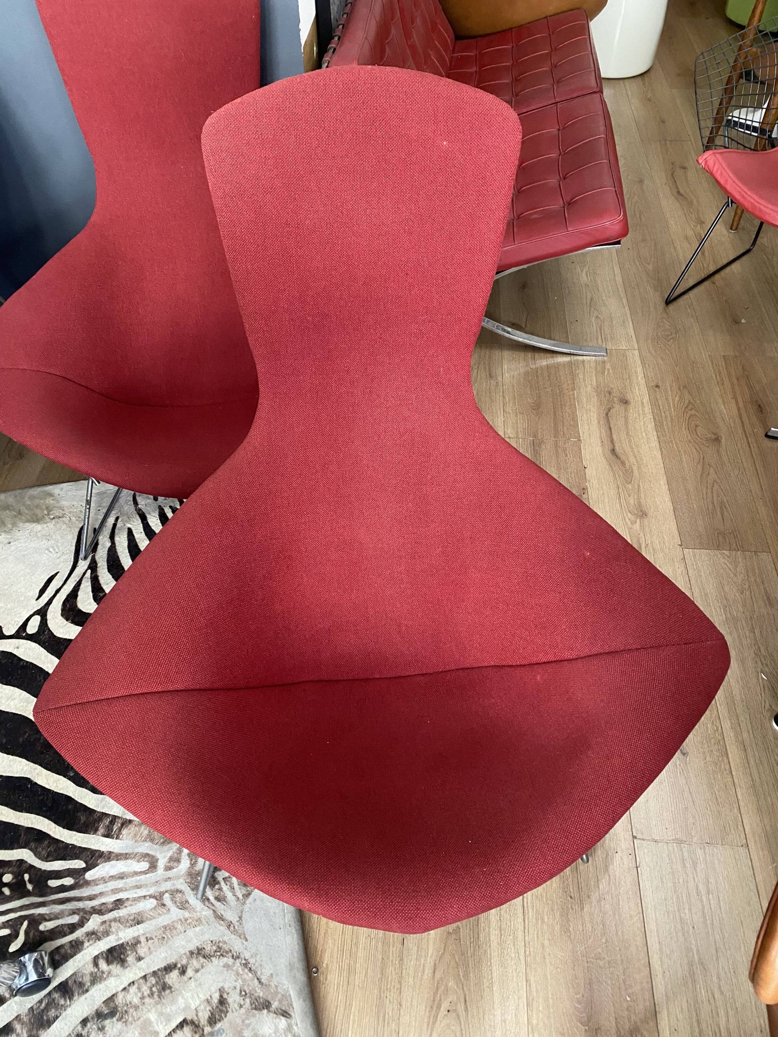 Fauteuil Bertoia Bird édition Knoll 1970