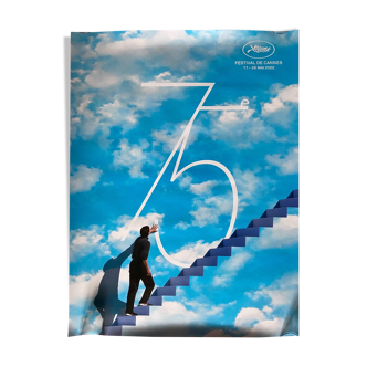 Original cinema poster "73rd Cannes Film Festival" 60x80cm