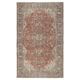 Handmade Turkish Vintage Rug. Traditional Wool Area Carpet for Living Room or Bedroom