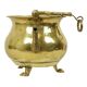 Large Copper Kettle Jardinière Flowerpot Griffin Brass