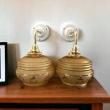 Pair of old wall lights