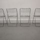 4 chaises Ted Net par Niels Gammelgaard pour Ikea