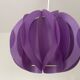 Purple Mid Century Modern lamp from 1970s