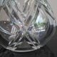 Vase suédois en cristal Orrefors 1960