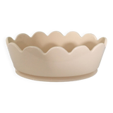 Ivory Scalloped Planter