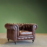 Chesterfield armchair
