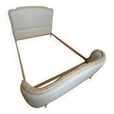 Cadre de lit ancien style demi corbeille (Louis XV)