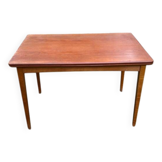 table en teck avec rallonges - Danemark années 40-50