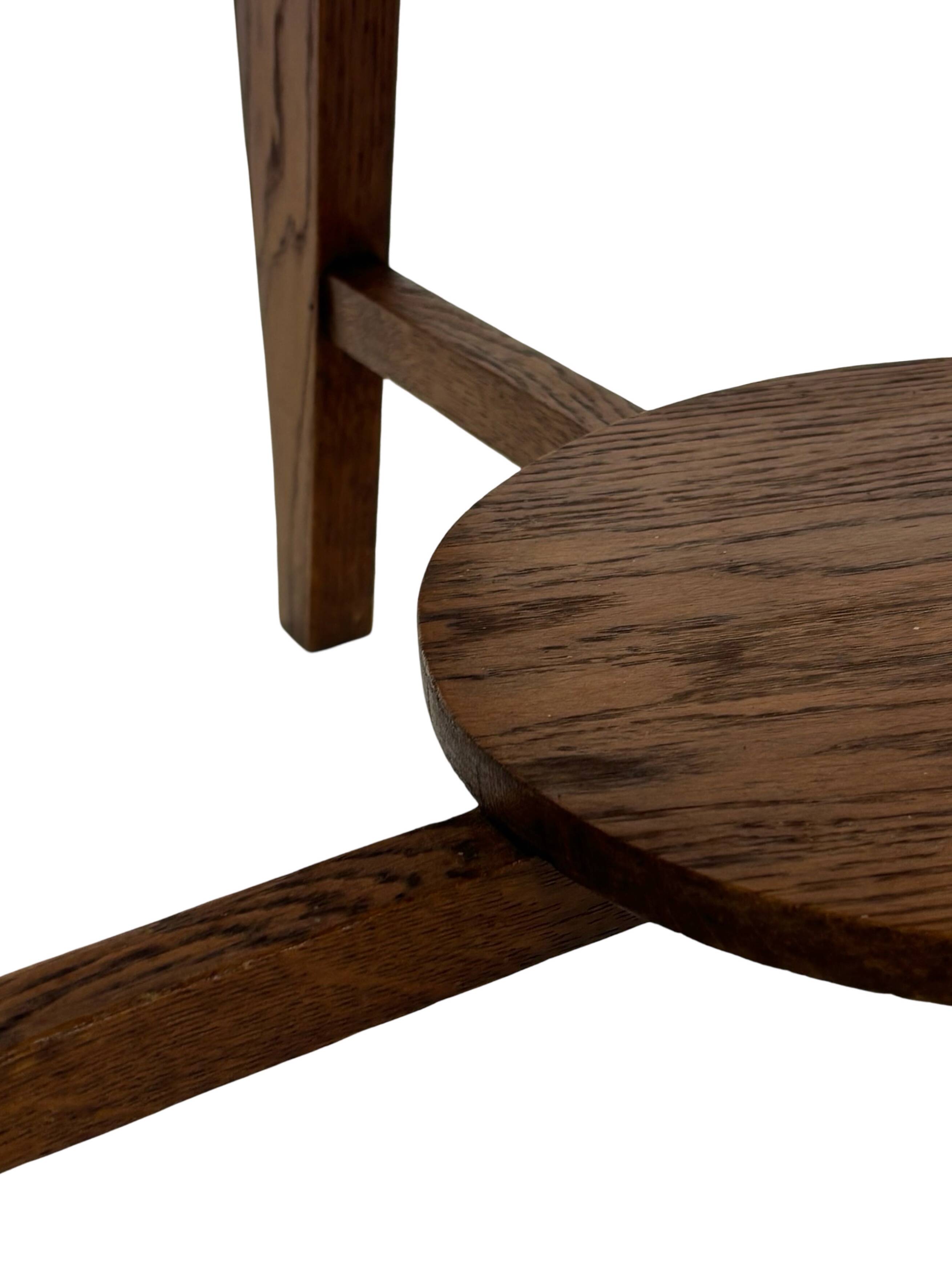 Art Deco Coffee Table Side Table Oak 1950s Design
