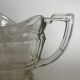 Thick glass carafe