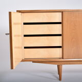 Swiss walnut sideboard , 1960