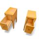 Phillippe Starck / Soeur Jeanne / bedside tables Depth 40 Width 26 Height