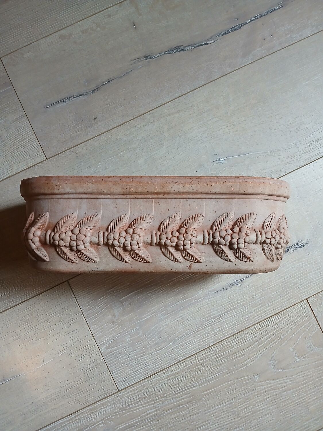 Tuscan terracotta planter
