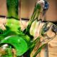 Vintage Murano glass vase