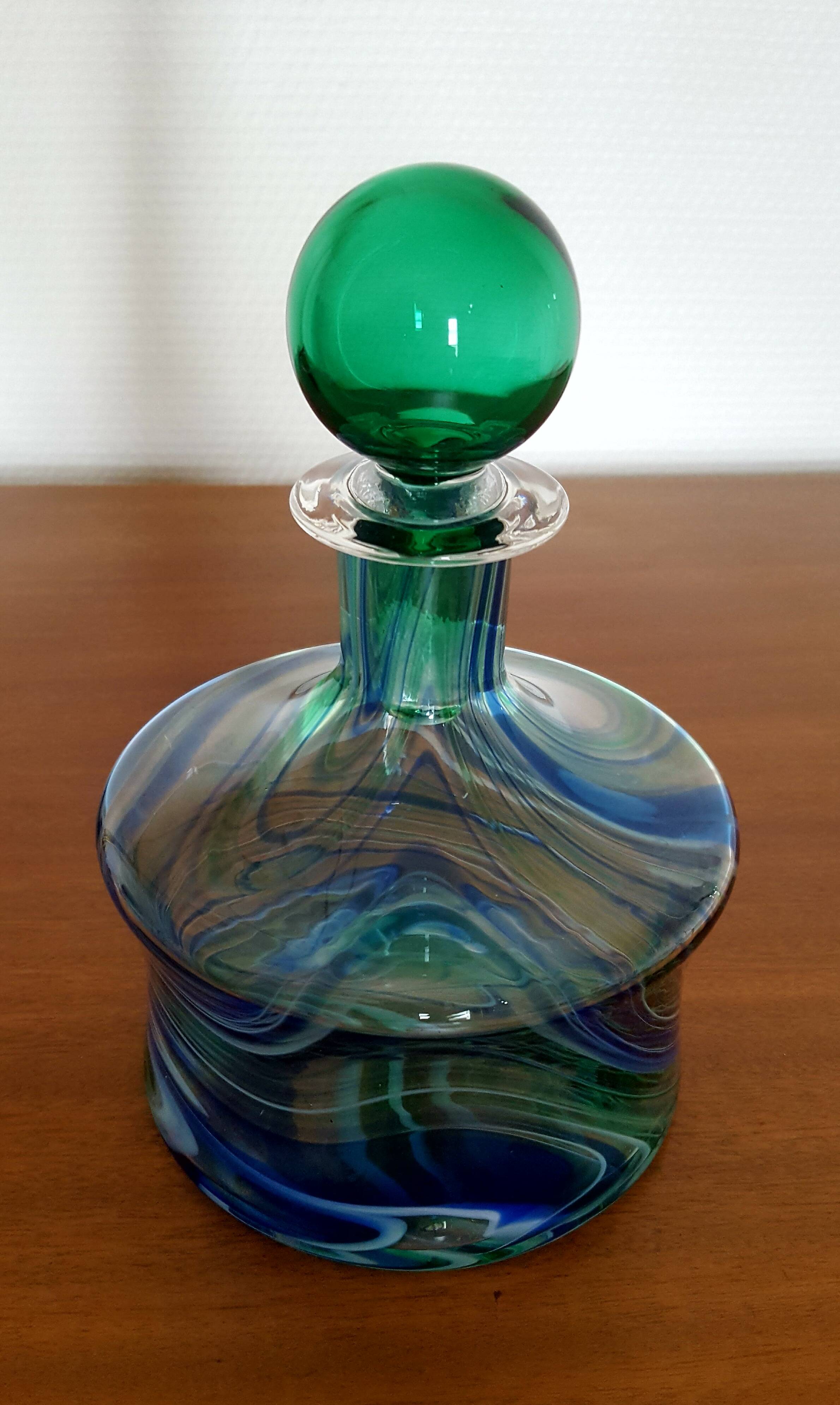 Murano glass carafe