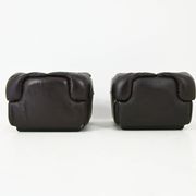 "Confidential" armchairs by Alberto Rosselli for Saporiti Italia, 1970s