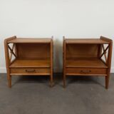 Paire de tables de chevet atelier Saint Sabin
