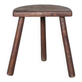 Tabouret vintage, tabouret bois, tabouret tripode, tabouret de traite, porte-plante, déco intérieur , stool
