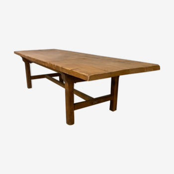 Old farm table 3.20 m elm and oak