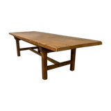Old farm table 3.20 m elm and oak