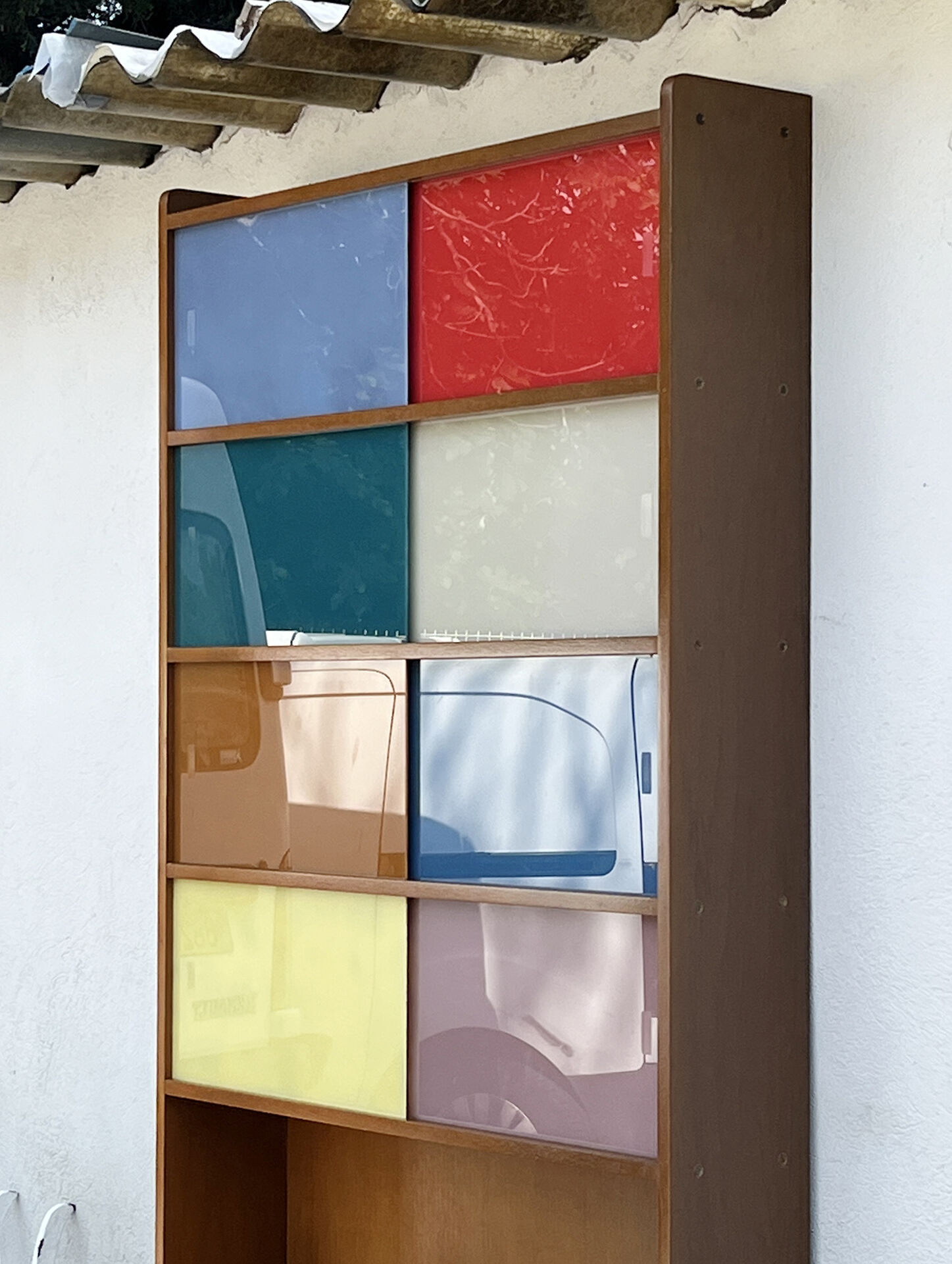 Vintage library from the 60s