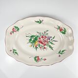 Large oval KG Luneville dish – Réverbère model