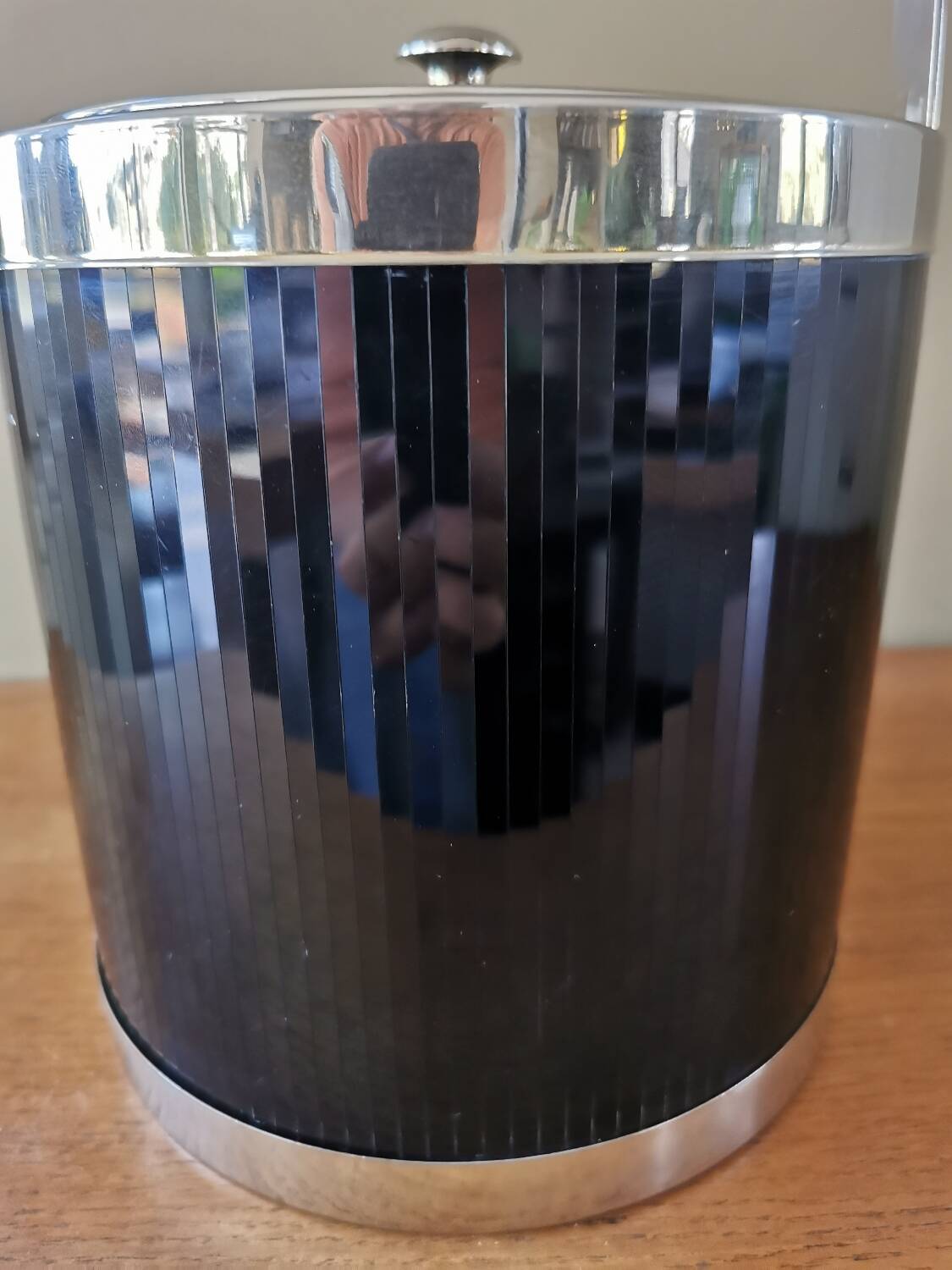 Large Vintage Ice Bucket Glacette Lidian