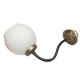Art Nouveau style wall lamp, Poland, 1950s