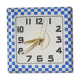 Creil and Montereau earthenware lustucru clock